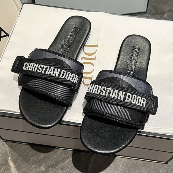 d family large flip flops 2022 summer new rhinestone letter embroidered slippers women's fashion wear flat bottom sandals, Black
d family large flip flops 2022 summer new rhinestone letter embroidered slippers women's fashion wear flat bottom sandals, Black