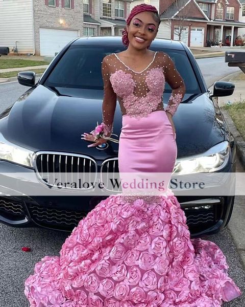 mermaid prom dress 2022 pink beads aso ebi formal evening party gowns celebrity guest dress rose sweep train, Black
mermaid prom dress 2022 pink beads aso ebi formal evening party gowns celebrity guest dress rose sweep train, Black