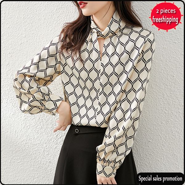 manufacturer's long sleeve chiffon shirt design women's season foreign style blouse casual ladies summer trend, White
manufacturer's long sleeve chiffon shirt design women's season foreign style blouse casual ladies summer trend, White
