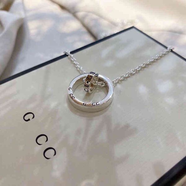 2022 factory wholesale new home ring simple men's and women's couple necklace light luxury high sense jewelry, Silver
2022 factory wholesale new home ring simple men's and women's couple necklace light luxury high sense jewelry, Silver