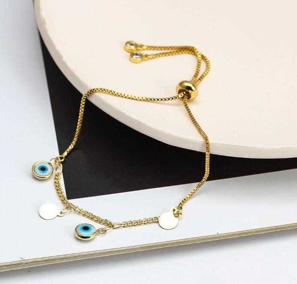 2022 gold evil blue eye bracelets lucky turkish eyes charm bracelet for women girls beach jewelry party gift 10 styles, Golden;silver
2022 gold evil blue eye bracelets lucky turkish eyes charm bracelet for women girls beach jewelry party gift 10 styles, Golden;silver