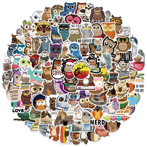 100pcs/set skateboard stickers cute animal owl for car lapipad bicycle motorcycle helmet guitar ps4 phone fridge decals pvc water bottle sti
100pcs/set skateboard stickers cute animal owl for car lapipad bicycle motorcycle helmet guitar ps4 phone fridge decals pvc water bottle sti