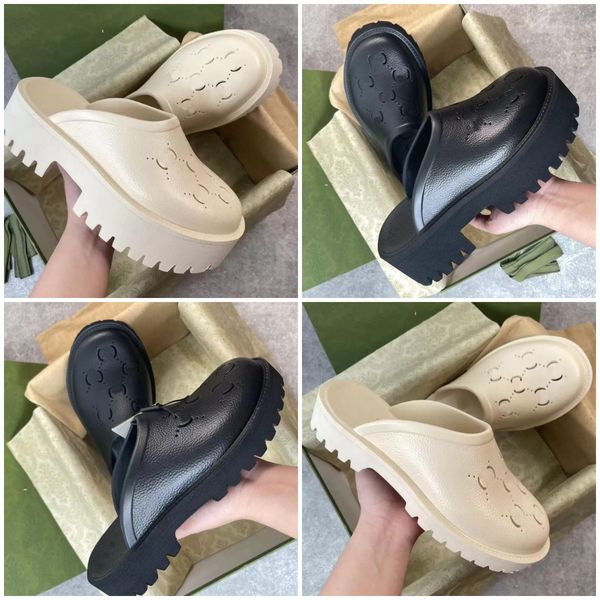 2022 luxury brand designer women platform perforated sandals slippers made of transparent materials fashionable lovely sunny beach woman sho, Black
2022 luxury brand designer women platform perforated sandals slippers made of transparent materials fashionable lovely sunny beach woman sho, Black