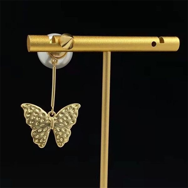 70% off clearance sale 2022 butterfly pearl half earrings fashion brass 925 silver needle earrings, Golden
70% off clearance sale 2022 butterfly pearl half earrings fashion brass 925 silver needle earrings, Golden