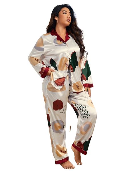 plus graphic print pj set p2vp#, Black;white
plus graphic print pj set p2vp#, Black;white