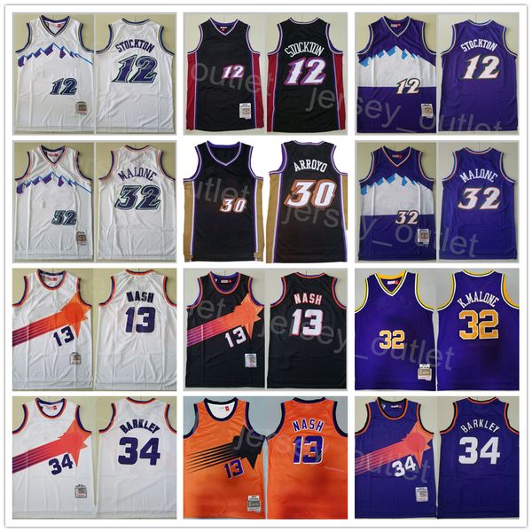 men mitchell and ness basketball retro carlos arroyo jersey 30 john stockton 12 karl malone 32 steve nash 13 charles barkley 34 black purple, Black;red
men mitchell and ness basketball retro carlos arroyo jersey 30 john stockton 12 karl malone 32 steve nash 13 charles barkley 34 black purple, Black;red