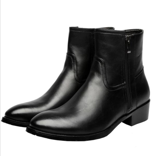 -ankle boots for men fashion genuine leather boots brand designer footwear ins martin boots elegant shoes zy846242p, Black
-ankle boots for men fashion genuine leather boots brand designer footwear ins martin boots elegant shoes zy846242p, Black