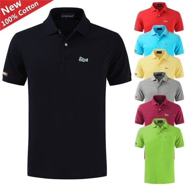 fashion brand summer men's polos shirts short sleeve 100% cotton casual polos homme sports-tees male clothes lapel xs-5xl 220702, White;black
fashion brand summer men's polos shirts short sleeve 100% cotton casual polos homme sports-tees male clothes lapel xs-5xl 220702, White;black