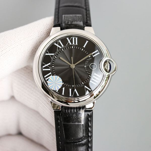 watch automatic mechanical movement watches 42mm classic wristwatches waterproof men wristwatch montre de luxe, Slivery;brown
watch automatic mechanical movement watches 42mm classic wristwatches waterproof men wristwatch montre de luxe, Slivery;brown