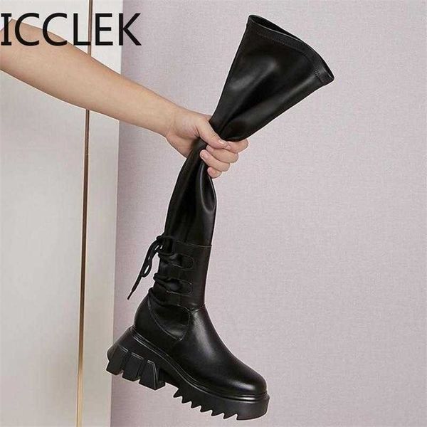 leather thigh high boots women high heels over the knee boots for women round toe party long shoes crosstied 210911, Black
leather thigh high boots women high heels over the knee boots for women round toe party long shoes crosstied 210911, Black
