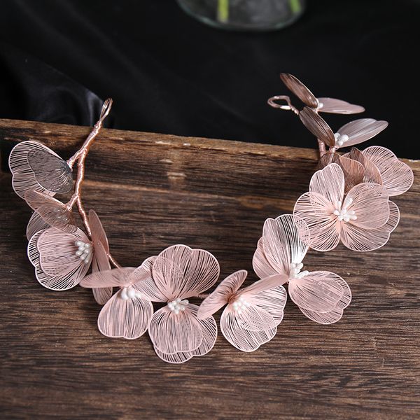 rose gold flower hair vines handmade wire bridal headbands women accessories bands luxury head jewelry bride to be 220805, Slivery;golden
rose gold flower hair vines handmade wire bridal headbands women accessories bands luxury head jewelry bride to be 220805, Slivery;golden