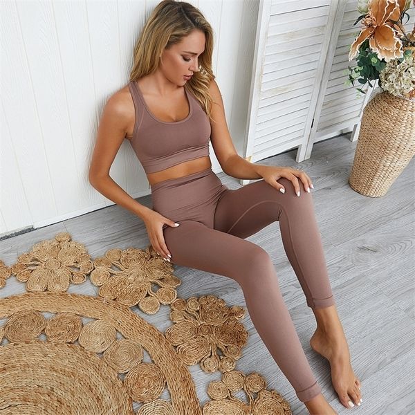 gym 2 piece set workout clothes for women yoga solid color fitness leggings sportswear woman wear sport bra and pants 220330, Gray
gym 2 piece set workout clothes for women yoga solid color fitness leggings sportswear woman wear sport bra and pants 220330, Gray