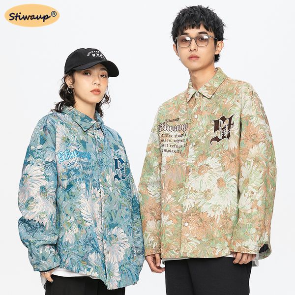 streetwear woman gothic clothes men fashion daisy print couples varsity jacket coat letter embroidered lapel women's outerwear cx220421, Black;white
streetwear woman gothic clothes men fashion daisy print couples varsity jacket coat letter embroidered lapel women's outerwear cx220421, Black;white