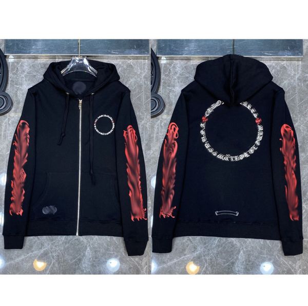 fashion men's brand jackets designer luxury zipper sweatshirts horseshoe cross print ch hoodies men women coat casual pullover loose h, Black;brown
fashion men's brand jackets designer luxury zipper sweatshirts horseshoe cross print ch hoodies men women coat casual pullover loose h, Black;brown