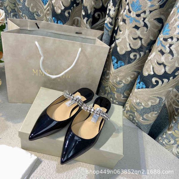 sandals pointed star sky muller shoes spring and summer shallow mouth back empty patent leather single flat sandals s8k7, Black
sandals pointed star sky muller shoes spring and summer shallow mouth back empty patent leather single flat sandals s8k7, Black