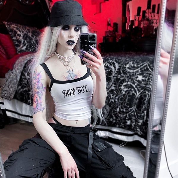 gothic white women camis mall goth spaghetti strap backless crop alternative clothing letter print sleeveless 210316, Black;white
gothic white women camis mall goth spaghetti strap backless crop alternative clothing letter print sleeveless 210316, Black;white