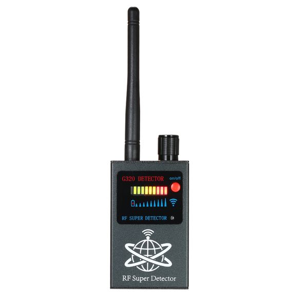 new anti sp y rf bug detector devic wireless signal radio eavesdrop detector camera len auto-detection gps finder gsm tracker scanner, Silver
new anti sp y rf bug detector devic wireless signal radio eavesdrop detector camera len auto-detection gps finder gsm tracker scanner, Silver