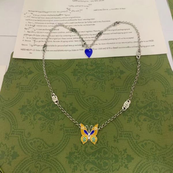 new jewelry italian design 925 silver pendant necklace men's and women's color butterfly g letter necklace fashion personalized hi
new jewelry italian design 925 silver pendant necklace men's and women's color butterfly g letter necklace fashion personalized hi