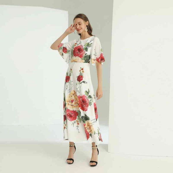 casual dresses dress summer women's big flower four side elastic white dress waist length skirt fv7y, Black;gray
casual dresses dress summer women's big flower four side elastic white dress waist length skirt fv7y, Black;gray