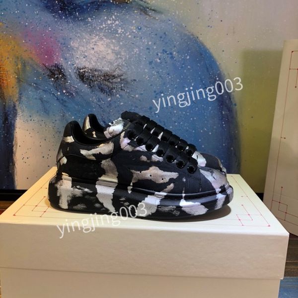 fashion boots men shoe designer women leather lace up platform sole sneakers mens womens luxury suede casual shoes size34-46, Black
fashion boots men shoe designer women leather lace up platform sole sneakers mens womens luxury suede casual shoes size34-46, Black