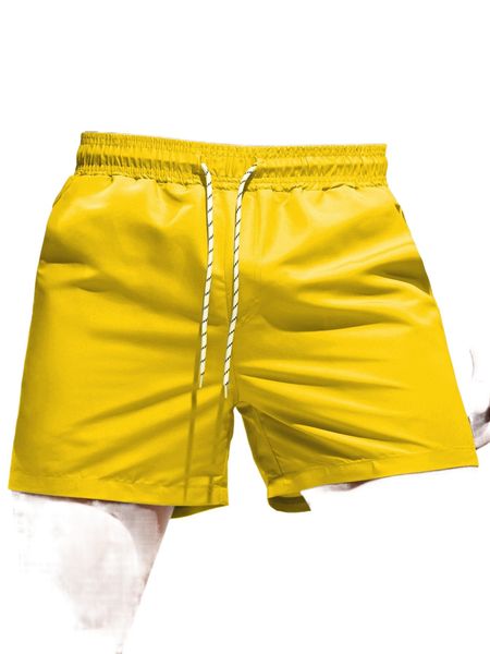 men drawstring waist swim trunks w5gx#, White;black 
men drawstring waist swim trunks w5gx#, White;black