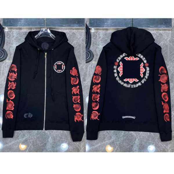 luxury brand men's jackets zipper men hoodies designer horseshoe cross fashion print ch sweatshirts women loose coat casual pullover h, Black;brown
luxury brand men's jackets zipper men hoodies designer horseshoe cross fashion print ch sweatshirts women loose coat casual pullover h, Black;brown