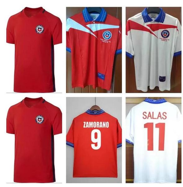 2016 chile 1998 world cup retro soccer jerseys salas zamorano 16 17 98 vintage football shirts neira rozental acuna alexis valdivia vidal h., Black;yellow
2016 chile 1998 world cup retro soccer jerseys salas zamorano 16 17 98 vintage football shirts neira rozental acuna alexis valdivia vidal h., Black;yellow