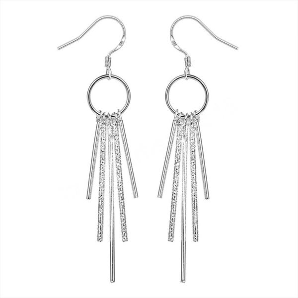 925 sterling silver tassel dangle earrings charm women jewelry fashion wedding engagement party gift
925 sterling silver tassel dangle earrings charm women jewelry fashion wedding engagement party gift