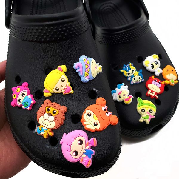 1 pcs 2021 new designer constellation cartoon shoes charms silicone croc slipper accessories brand new and shoe buckle, White;pink
1 pcs 2021 new designer constellation cartoon shoes charms silicone croc slipper accessories brand new and shoe buckle, White;pink