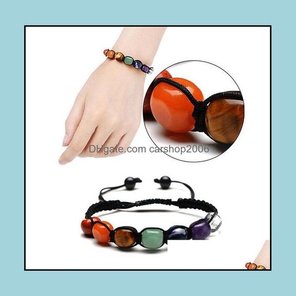 charm bracelets jewelry natural crystal stone color chakra stones gem palm reiki healing yoga power bracelet 7x9cm drop delivery 2021 b74lf, Golden;silver
charm bracelets jewelry natural crystal stone color chakra stones gem palm reiki healing yoga power bracelet 7x9cm drop delivery 2021 b74lf, Golden;silver