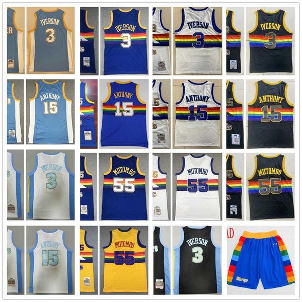 stitched mitchell ness jersey basketball carmelo anthony jersey 55 dikembe mutombo 3 allen iverson retro white blue black 91-92 03-04 06-07, Black;red
stitched mitchell ness jersey basketball carmelo anthony jersey 55 dikembe mutombo 3 allen iverson retro white blue black 91-92 03-04 06-07, Black;red