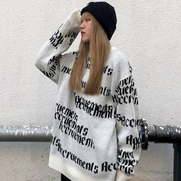 women's sweaters women's sweaters 2022 spring autumn for women oversized long sleeve oversize korean clothes vintage harajuku o-n, White;black
women's sweaters women's sweaters 2022 spring autumn for women oversized long sleeve oversize korean clothes vintage harajuku o-n, White;black