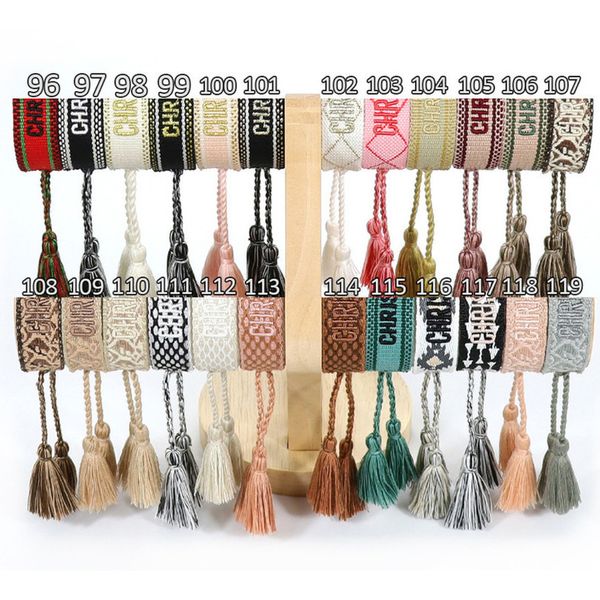 fashion classic brand bangles bracelets luxury women men handmade signature embroidered woven tassel adjustable bracelet jewelry friendship, Black
fashion classic brand bangles bracelets luxury women men handmade signature embroidered woven tassel adjustable bracelet jewelry friendship, Black
