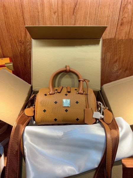 designer designed brand pillow bag.