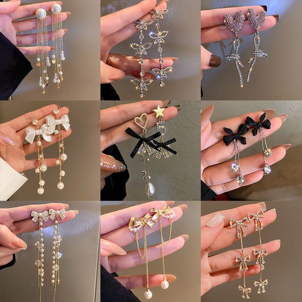 celebrity light luxury niche design tassel chandelier earrings womens highend exquisite personality earrings temperament silver needle earri
celebrity light luxury niche design tassel chandelier earrings womens highend exquisite personality earrings temperament silver needle earri