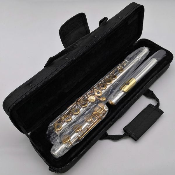 2022 music fancier club professional flute silver plated gold key carved floral designs flute gold lip plate b leg open holes
2022 music fancier club professional flute silver plated gold key carved floral designs flute gold lip plate b leg open holes