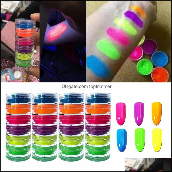 6color nail glitter powder neon pigment gradient iridescent acrylic polish professional decoration jy26 drop delivery 2021 art salon healt, Silver;gold
6color nail glitter powder neon pigment gradient iridescent acrylic polish professional decoration jy26 drop delivery 2021 art salon healt, Silver;gold