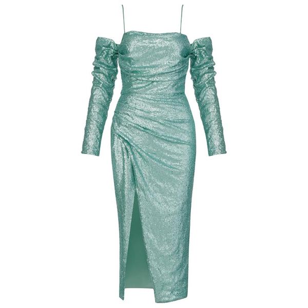 european and american style early spring new temperament simple one-shoulder sequins long-sleeved slim waist bandage dress women, Black;gray
european and american style early spring new temperament simple one-shoulder sequins long-sleeved slim waist bandage dress women, Black;gray