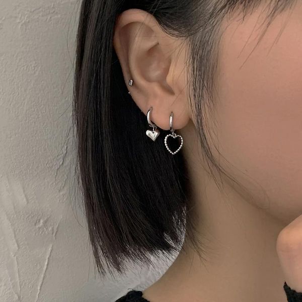 dangle & chandelier fashion silver color hoop earring asymmetry heart charm studs earrings for women girl's party jewelry accessories
dangle & chandelier fashion silver color hoop earring asymmetry heart charm studs earrings for women girl's party jewelry accessories