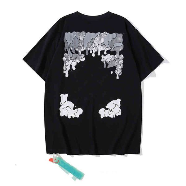 off men's t-shirts cash fashion white melting arrow spring summer short sleeve loose fit printed letter x the back print, White;black
off men's t-shirts cash fashion white melting arrow spring summer short sleeve loose fit printed letter x the back print, White;black
