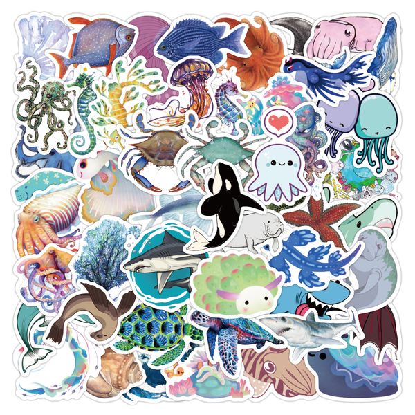 50pcs marine life animal cute stickers for kids toys gift lapluggage water bottle diy kawaii pencil phone case car window graffiti decals sk
50pcs marine life animal cute stickers for kids toys gift lapluggage water bottle diy kawaii pencil phone case car window graffiti decals sk