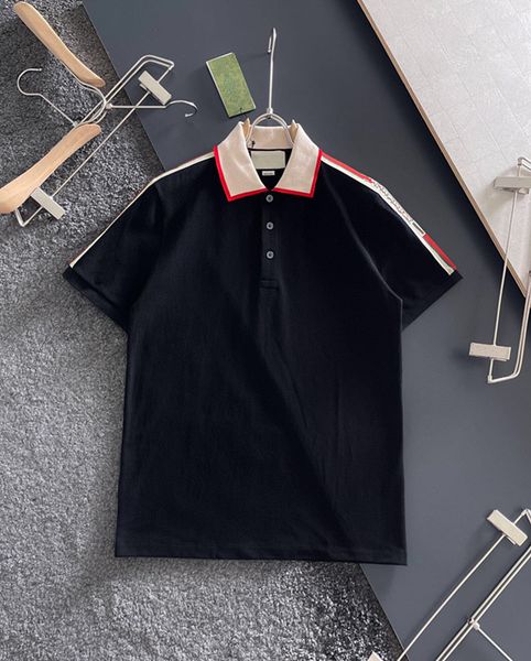 22ss men's t-shirts designer early spring short-sleeved striped cotton design polo fashion short-sleeved summer breathable, White;black
22ss men's t-shirts designer early spring short-sleeved striped cotton design polo fashion short-sleeved summer breathable, White;black