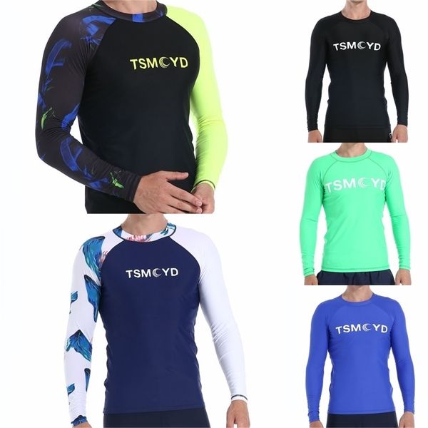 tsmcyd rash guard men upf 50 long sleeve splice uv sun protection basic skins surfing diving swimming t shirt blue black m 3x 220627
tsmcyd rash guard men upf 50 long sleeve splice uv sun protection basic skins surfing diving swimming t shirt blue black m 3x 220627