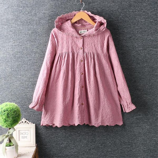 women's blouses & shirts spring japanese style sweet hooded embroidered solid color cardigan long-sleeved cotton and linen loose shirt, White
women's blouses & shirts spring japanese style sweet hooded embroidered solid color cardigan long-sleeved cotton and linen loose shirt, White