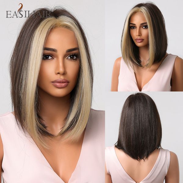 lx brand synthetic wig middle part fringe short straight bob brown dyed blonde wig for women cosplay heat resistant natural hairfactory dire, Black
lx brand synthetic wig middle part fringe short straight bob brown dyed blonde wig for women cosplay heat resistant natural hairfactory dire, Black