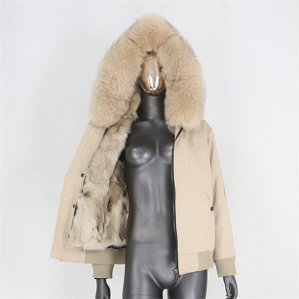 bluenessfair waterproof bomber parka winter jacket women real fur coat natural raccoon fur collar hood thick warm 201126, Black
bluenessfair waterproof bomber parka winter jacket women real fur coat natural raccoon fur collar hood thick warm 201126, Black