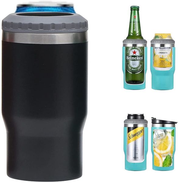 4 in 1 14oz coffee cups tumbler 304 stainless steel 12oz slim cold beer bottle can cooler holder double wall vacuum insulated drink mug cans
4 in 1 14oz coffee cups tumbler 304 stainless steel 12oz slim cold beer bottle can cooler holder double wall vacuum insulated drink mug cans