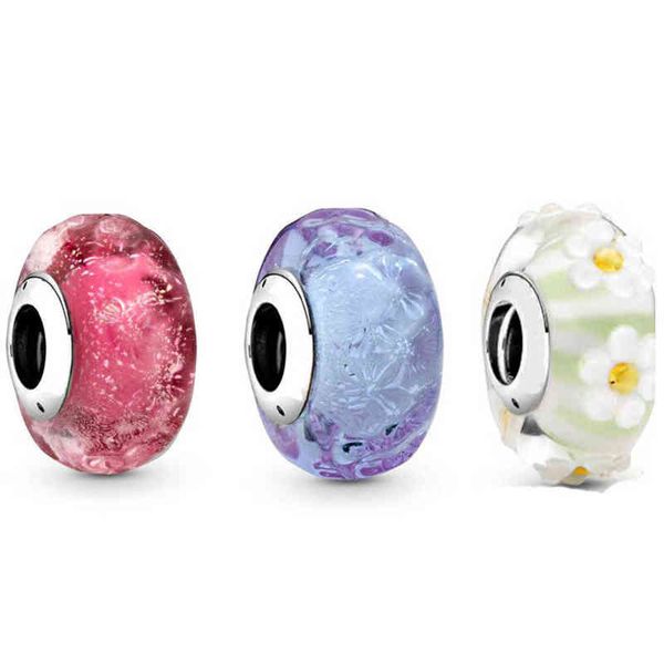 new 2020 100% 925 sterling silver spring wavy lavender fancy pink murano glass charm fit diy original bracelet jewelry gift aa220315, Black
new 2020 100% 925 sterling silver spring wavy lavender fancy pink murano glass charm fit diy original bracelet jewelry gift aa220315, Black
