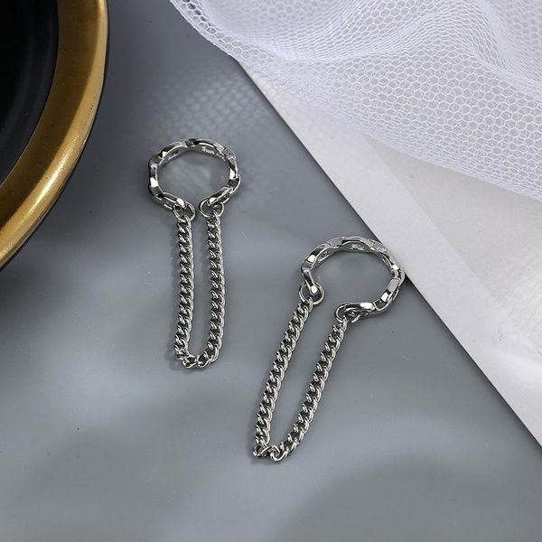 clip-on & screw back kisslove 1pcs non-pierced ear clip korean chain tassel earrings for women fake piercing earbone cuff jewelry gifts, Silver
clip-on & screw back kisslove 1pcs non-pierced ear clip korean chain tassel earrings for women fake piercing earbone cuff jewelry gifts, Silver