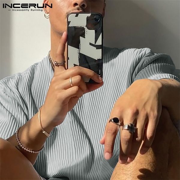 incerun mens fashionable sets handsome casual shorts stylish pleated sports short sleeved two piece suits s 5xl 220708, Gray
incerun mens fashionable sets handsome casual shorts stylish pleated sports short sleeved two piece suits s 5xl 220708, Gray